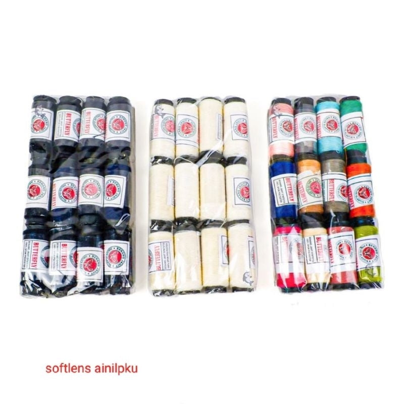 Pekanbaru [ Isi 12 Pcs ] Benang Jahit Tangan Besar Butterfly
