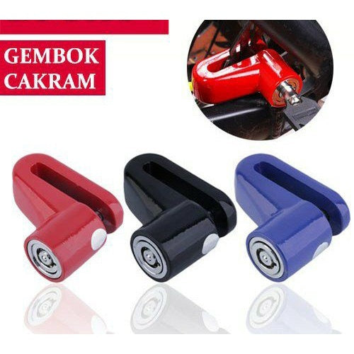 Pekanbaru Gembok Cakram Motor Honda Kunci Pengaman Anti Maling Sepeda Motor Original