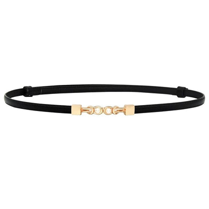 Pekanbaru Ikat Pinggang Gesper Belt Kecil Wanita Bahan Kulit Pu / Tali Pinggang Wanita / Gesper