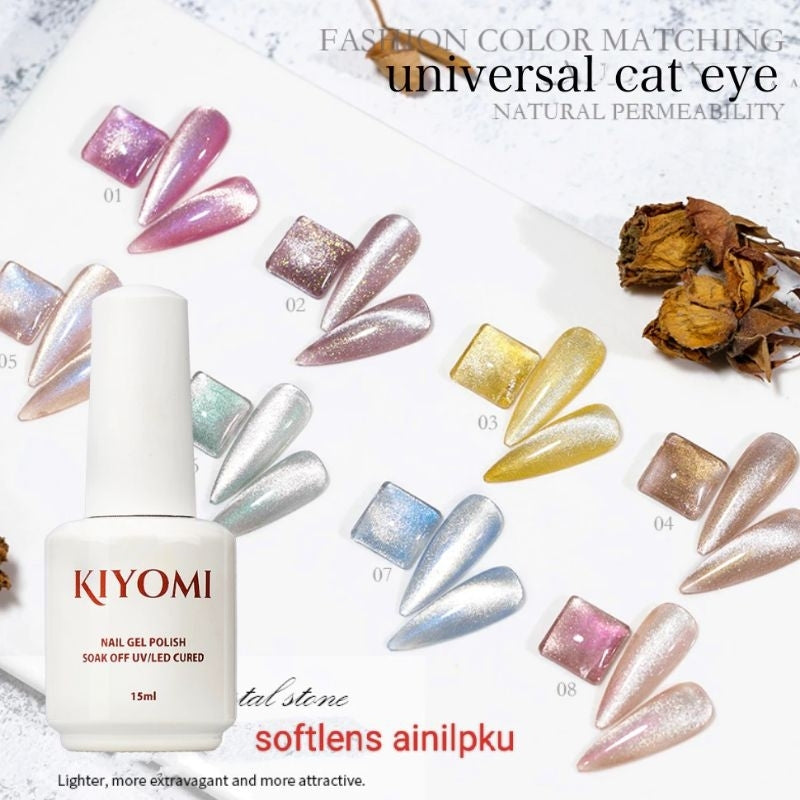 Pekanbaru Kuteks Universal Cat Eyes 15Mlgel *Dicure Menggunakan Uv Lamp