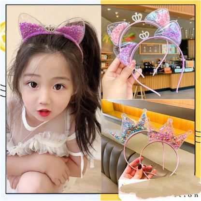 Pekanbaru Bando Anak Lucu Bentuk Telinga Hewan Bando Glitter Anak Bentuk Mahkota