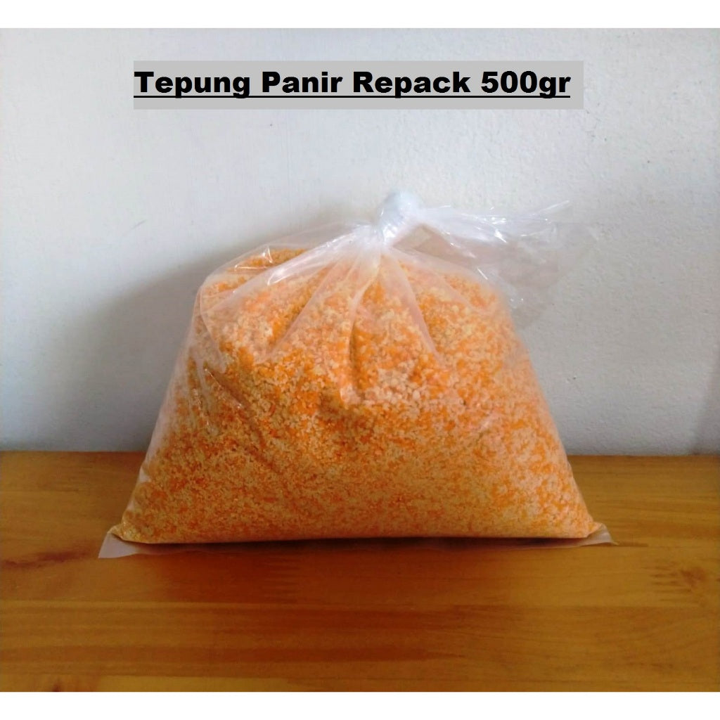 Pekanbaru Bread Crumbs / Tepung Panir / Tepung Roti Halus Repack  500Gr & 1 Kg