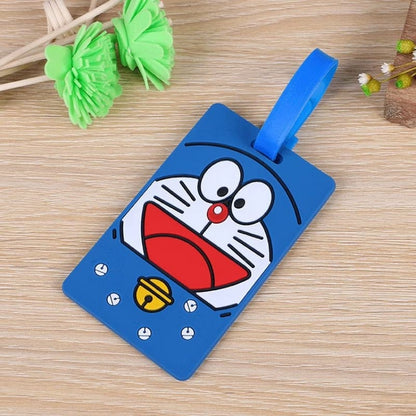 Pekanbaru Name Tag Koper Gantungan Koper Motif Lucu Bahan Silikon Luggage Tag Cartoon Id