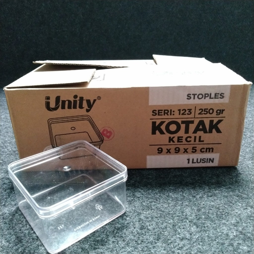 Pekanbaru Toples Unity 123 (250Gr) Kotak Kecil Per Box (Instan Only)
