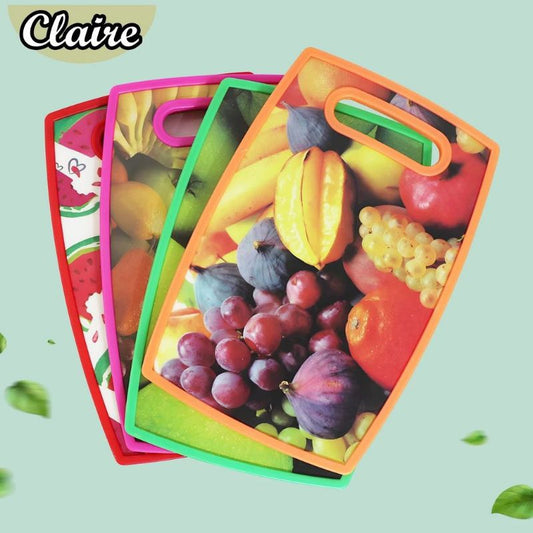Pekanbaru (talenan buah) TALENAN PLASTIK MOTIF BUAH CUTTING BOARD TALENAN SERBAGUNA