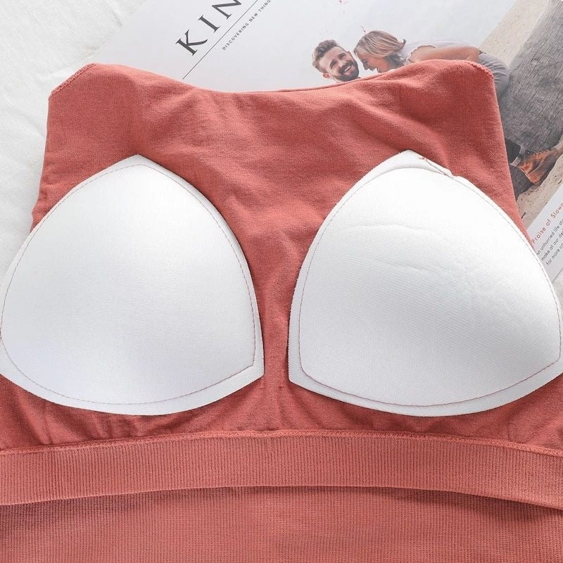 Pekanbaru Bra Sport Yoga Olahraga Wanita Model Tank Top Bahan Lembut