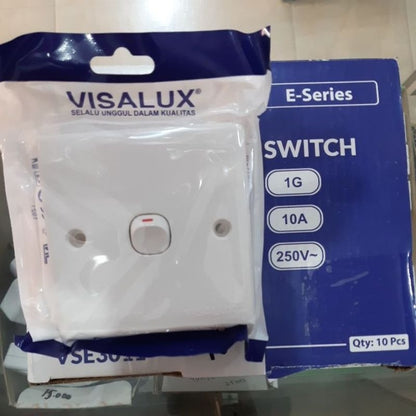 Pekanbaru Visalux - Saklar Visalux E Series Ob / Switch Lampu / Stop Kontak