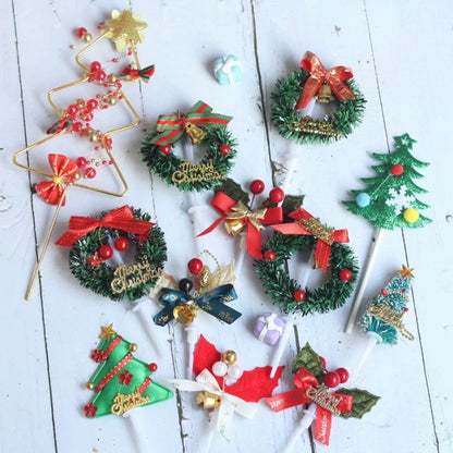 Pekanbaru Christmas Mini Topper / Topper Kue Natal Mini