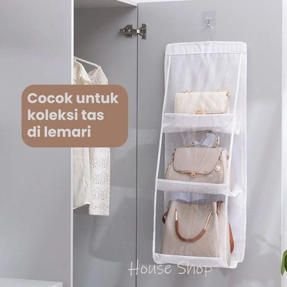 Pekanbaru Rak Gantung Penyimpanan Tas Sepatu - Gantungan Tas - Bag Storage