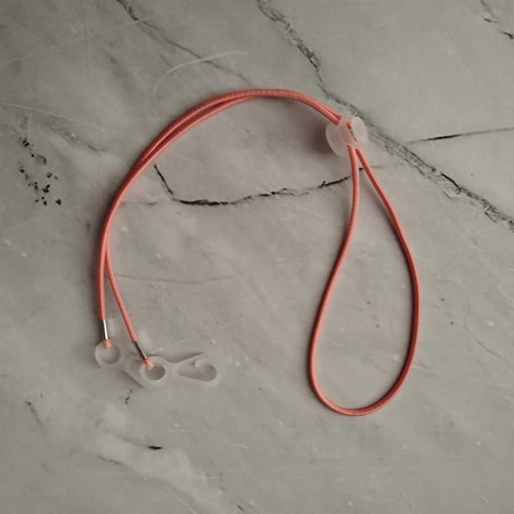 Pekanbaru [YL] Strap Masker 2 in 1/ Kalung Masker / Kalung Gantungan Masker Multifungsi Bisa dipakai utk Hijab / Strap Masker Pita/Kalung Masker Hijab 2 in 1 Stap Masker Elastis Konektor Masker Boba