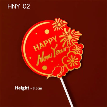 Pekanbaru Cny Cupcake Topper / Topper Imlek Kecil Berbagai Model