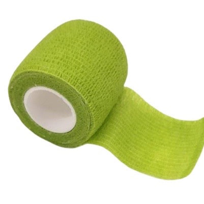 Pekanbaru HR- Perban Elastis Jari 4.5 m x 5 cm Perban Pertolongan Pertama Wrist Tape FingerOlahraga Taping