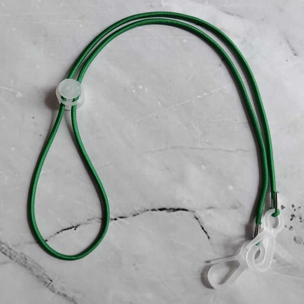 Pekanbaru [YL] Strap Masker 2 in 1/ Kalung Masker / Kalung Gantungan Masker Multifungsi Bisa dipakai utk Hijab / Strap Masker Pita/Kalung Masker Hijab 2 in 1 Stap Masker Elastis Konektor Masker Boba