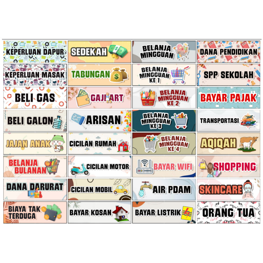 Pekanbaru DOMPET DISIPLIN KEUANGAN POLOS MINI / DOMPET WALLET / DOMPET KEUANGAN