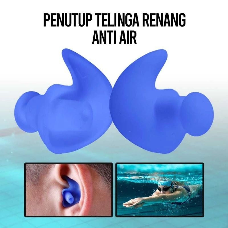 Pekanbaru Penutup Telinga Ear Plug Renang Anti Air 00Nt(Wif)