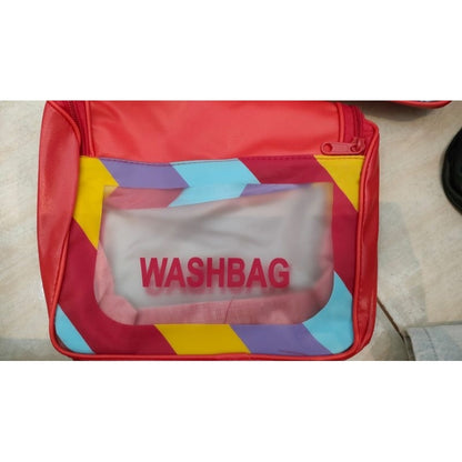 Pekanbaru Tas Kosmetik Washbag Travel Pouch Make Up Organizer Transparan