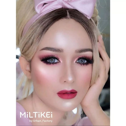 Pekanbaru Softlens Mtk / Miltikei / Motif Matake By Urban Factory Softlens Wedding /Wisuda / Harian Diameter 14.5 Mm