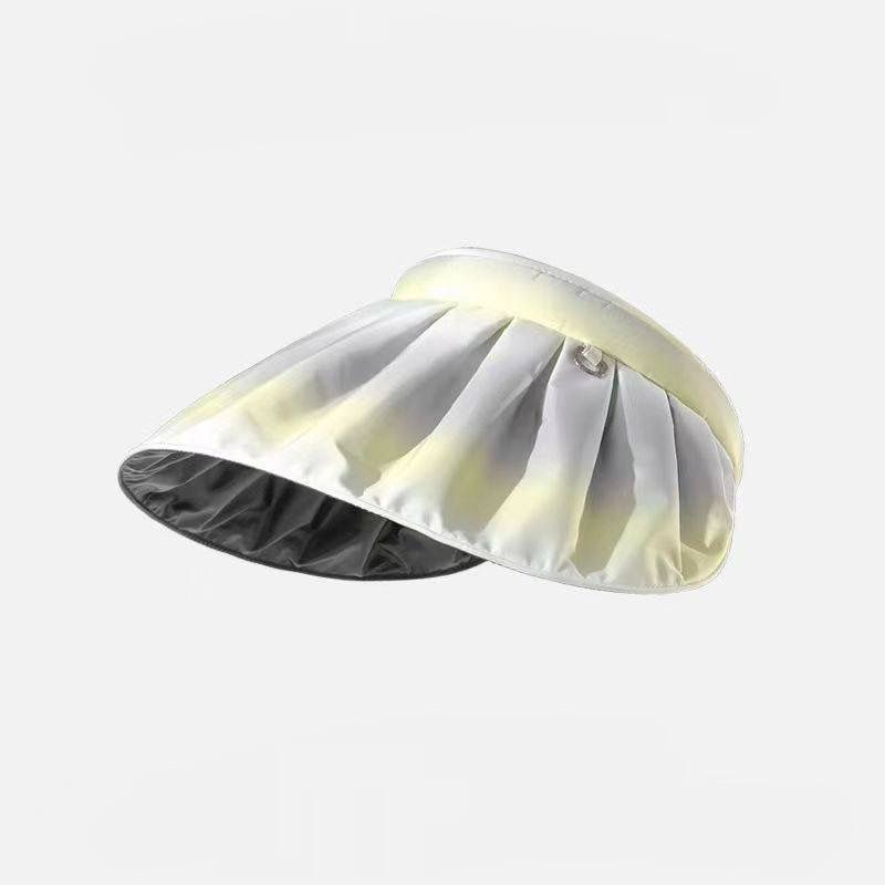 Pekanbaru Topi Ombre Anti Sinar UV Fisherman Warna Pastel Aesthetic Bando Multifungsi Ringan Motif Kerang Pelangi UPF 50+ Sun Hat Topi Bando Serap Keringat Visors Korean Style