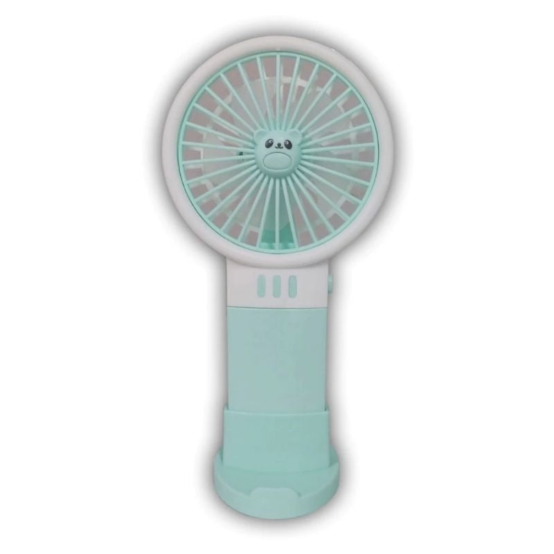 Pekanbaru Kipas Angin (Baterai)Mini Fan Genggam Tangan Portable Stand Holder