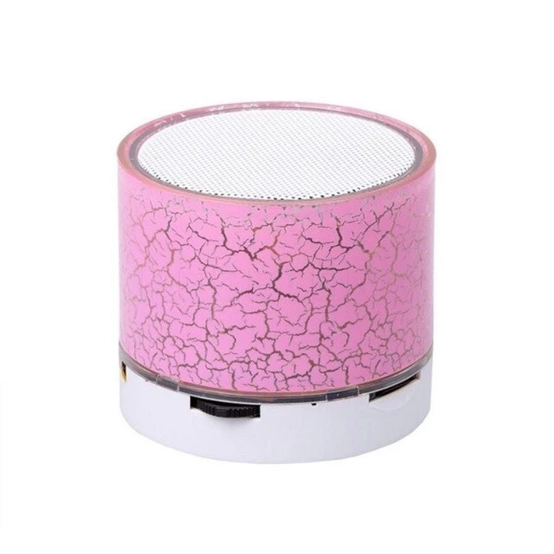 Pekanbaru Speaker Bluetooth Creck Effect ( Motif Retak ) Mini S-10 Lampu Led Super Bass