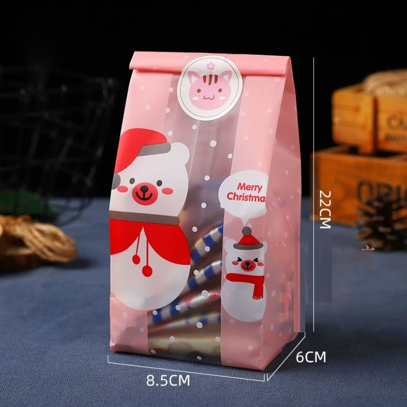 Pekanbaru Christmas Cookies Pouch / Plastik Cookies Doff Per Pack