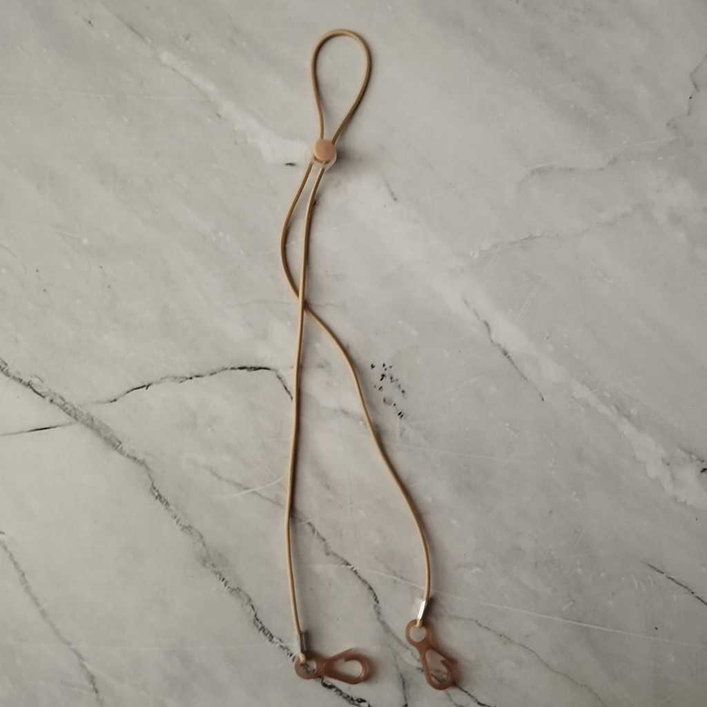 Pekanbaru [YL] Strap Masker 2 in 1/ Kalung Masker / Kalung Gantungan Masker Multifungsi Bisa dipakai utk Hijab / Strap Masker Pita/Kalung Masker Hijab 2 in 1 Stap Masker Elastis Konektor Masker Boba