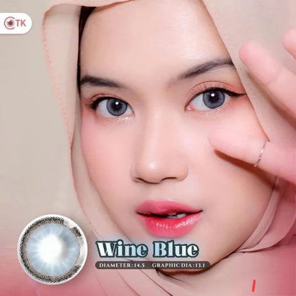 Pekanbaru Softlens Recipe Dia 14.5Mm Normal & Minus Grey Brown Blue (-0.50 S/D -6.00) Gray Ctk