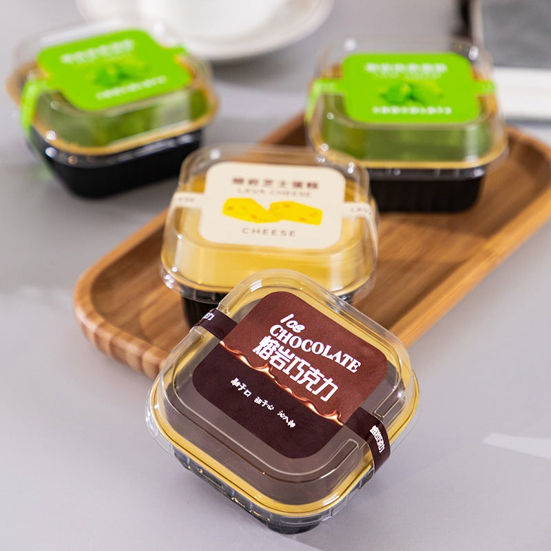 Pekanbaru Aluminium Tray Persegi 125Ml Berbagai Warna Per Pack