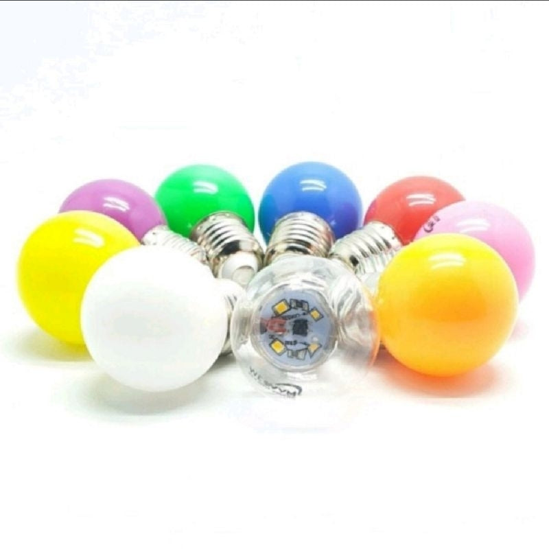 Pekanbaru Lampu Led Ping Pong / Lampu Hias / Lampu Dekorasi Warna Warni 3W Watt E27 Myvo