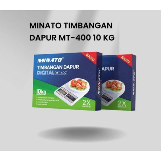 Pekanbaru Timbangan Digital Minato Mt-400 10Kg / Timbangan Digital Fleco F-111 / Timbangan Dapur Multi Fungsi