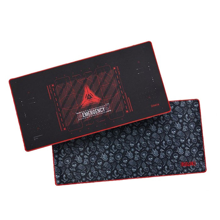 Pekanbaru Gamen Gaming Mousepad Gp-Xxl Anti-Slip Durable With Speed And Control Surface - Hippie / Emergency