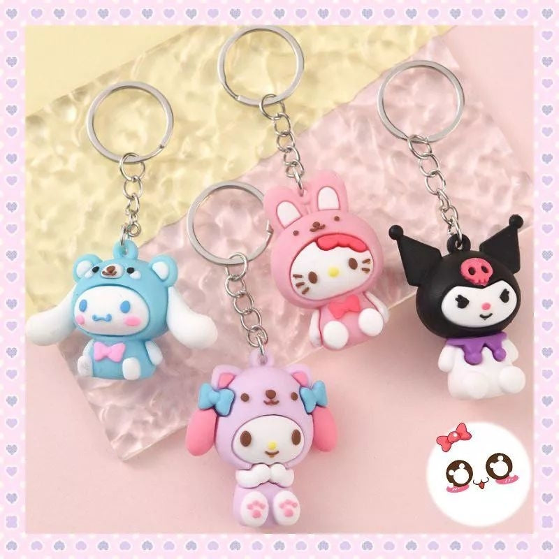 Pekanbaru Gantungan Kunci Premium/Unicorn/Bear/Cartoon