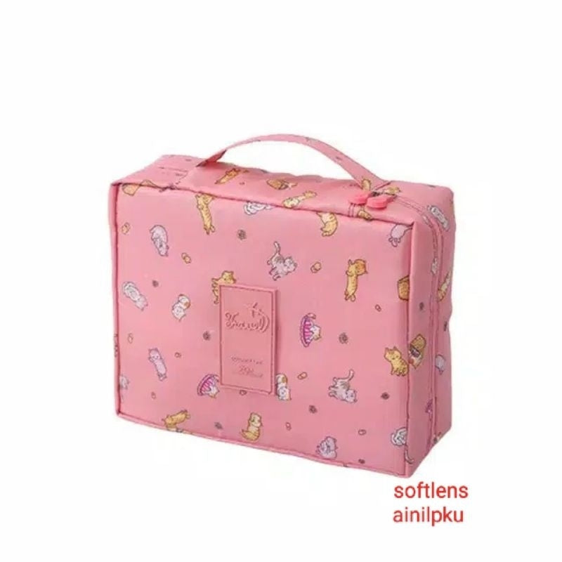 Pekanbaru Tas Kosmetik Travel Berkapasitas Besar Versi Korea Toilet Tas Traveling Kosmetik