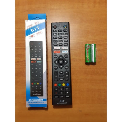Pekanbaru Remote Tv Polytron / Remot Tv Polytron Smart ( Untuk Semua Tv Merk Polytron Lcd Led Tabung ) Tanpa Program