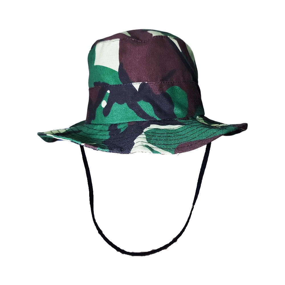 Pekanbaru HR-Topi Rimba Gunung Tactical Hiking Outdoor Pria Wanita Dewasa Bahan Drill Anti Panas UV Topi Gunung