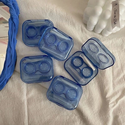Pekanbaru Travelkit Softlens Lengkap Kotak Softlens Transparan Premium