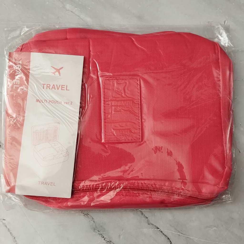 Pekanbaru HR-Tas Kosmetik Multifungsi Kosmetik Pouch Tas Make Up Monopoly Makeup Multi Pouch Travel Import Murah Viral Souvenir Pesta Hadiah Kondangan