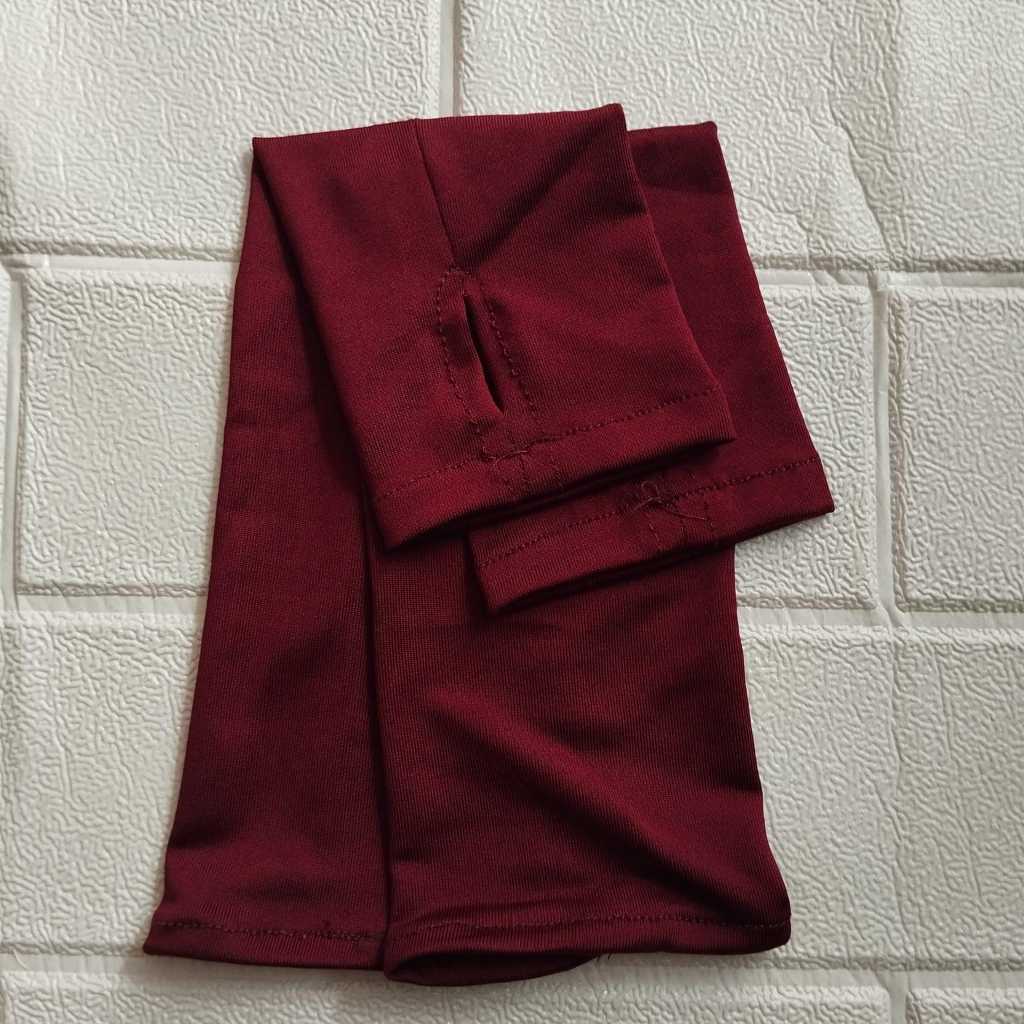 Pekanbaru [YL] manset tangan muslimah manset jersey handsock jempol
