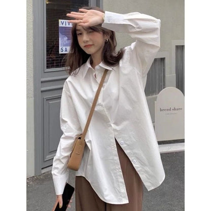 Pekanbaru Ec - Dexy Loose Oversize Shirt /Kemeja/Blouse