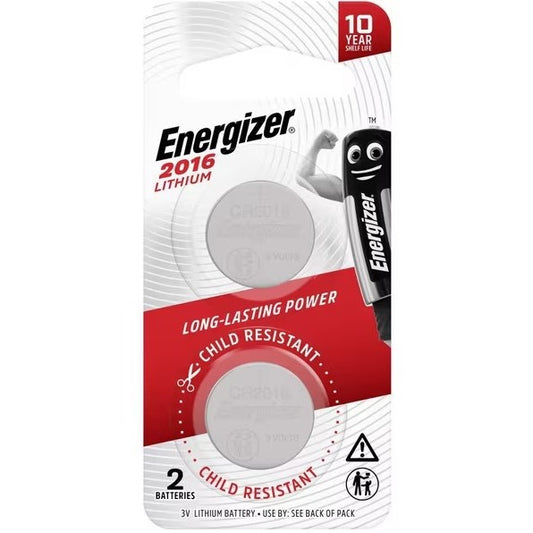 Pekanbaru Baterai Energizer Cr2016 / 2016 Bs2 3V Remote Battery Original / Asli ( 2 Pcs )