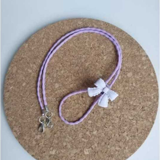 Pekanbaru [YL] Strap Masker 2 in 1/ Kalung Masker / Kalung Gantungan Masker Multifungsi Bisa dipakai utk Hijab / Strap Masker Pita/Kalung Masker Hijab 2 in 1 Stap Masker Elastis Konektor Masker Boba