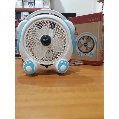 Pekanbaru Kipas Angin Meja Karakter 20 Watt Merk Random