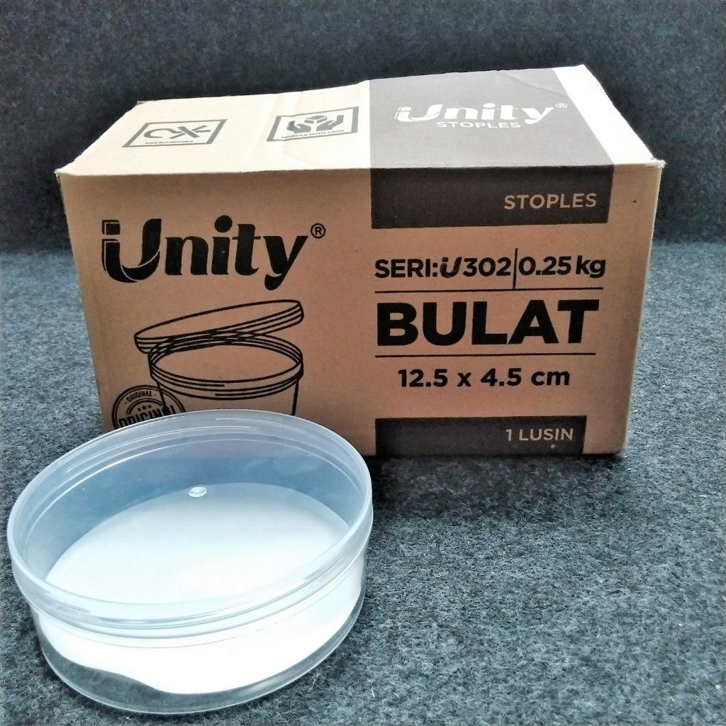 Pekanbaru Toples Unity U 302 (250Gr) Bulat Per Box (Instan Only)