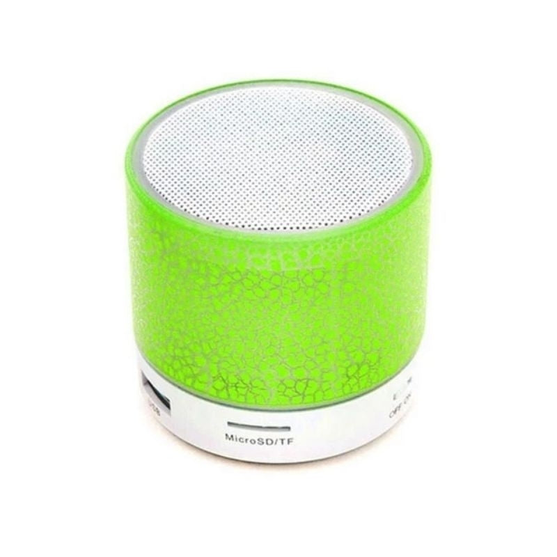 Pekanbaru Speaker Bluetooth Creck Effect ( Motif Retak ) Mini S-10 Lampu Led Super Bass
