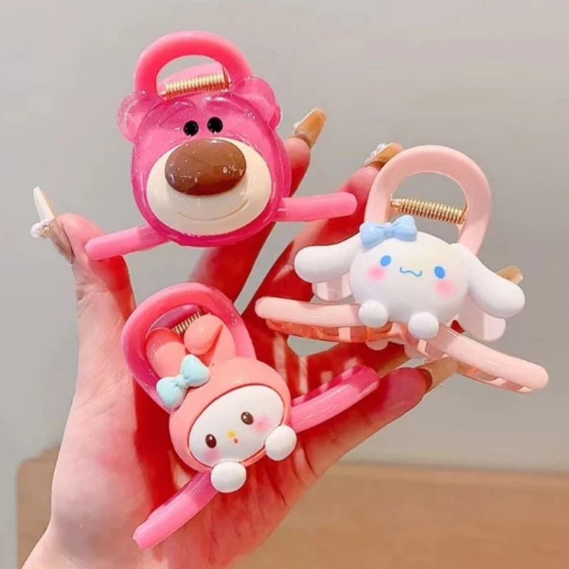 Pekanbaru Jepit Rambut Karakter Sanrio Untuk Anak Perempuan / Hairpin
