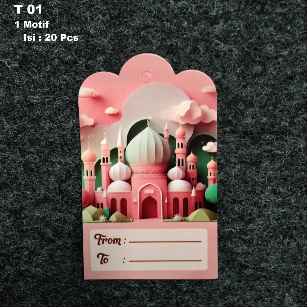 Pekanbaru Hang Tag Idul Fitri / Lebaran Per Pack