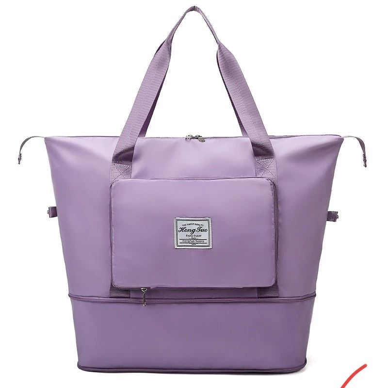 Pekanbaru Travel Bag Duffle Bisa Lipat/ Tas Travel Gym Bag Tas Fitness Waterproof