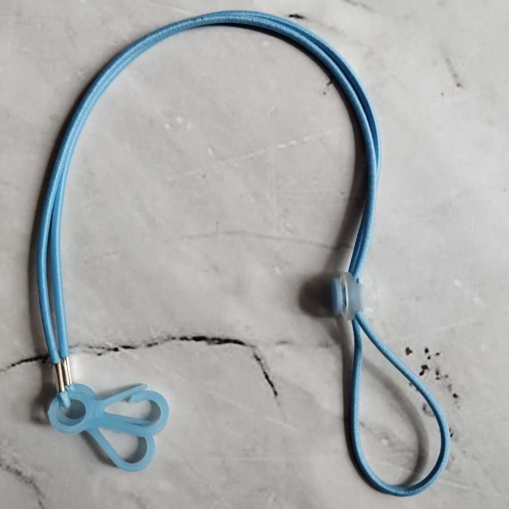 Pekanbaru [YL] Strap Masker 2 in 1/ Kalung Masker / Kalung Gantungan Masker Multifungsi Bisa dipakai utk Hijab / Strap Masker Pita/Kalung Masker Hijab 2 in 1 Stap Masker Elastis Konektor Masker Boba