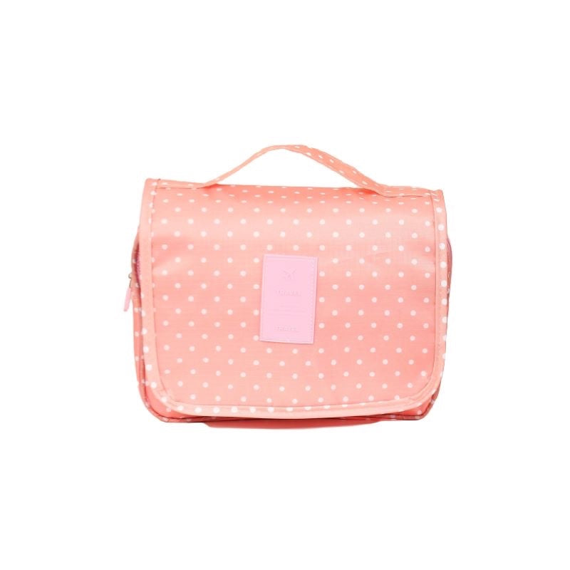 Pekanbaru HR- TAS KOSMETIK MANDI GANTUNG Travel Bag Storage Make Up TAS KOSMETIK MANDI GANTUNG Tas Penyimpanan Kosmetik Perlengkapan Mandi Pouch Makeup Wanita Serbaguna Traveling Original Bahan Tebal