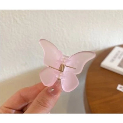 Pekanbaru Jedai Rambut Motif Kupu Kupu Warna / Jepitan Rambut Butterfly